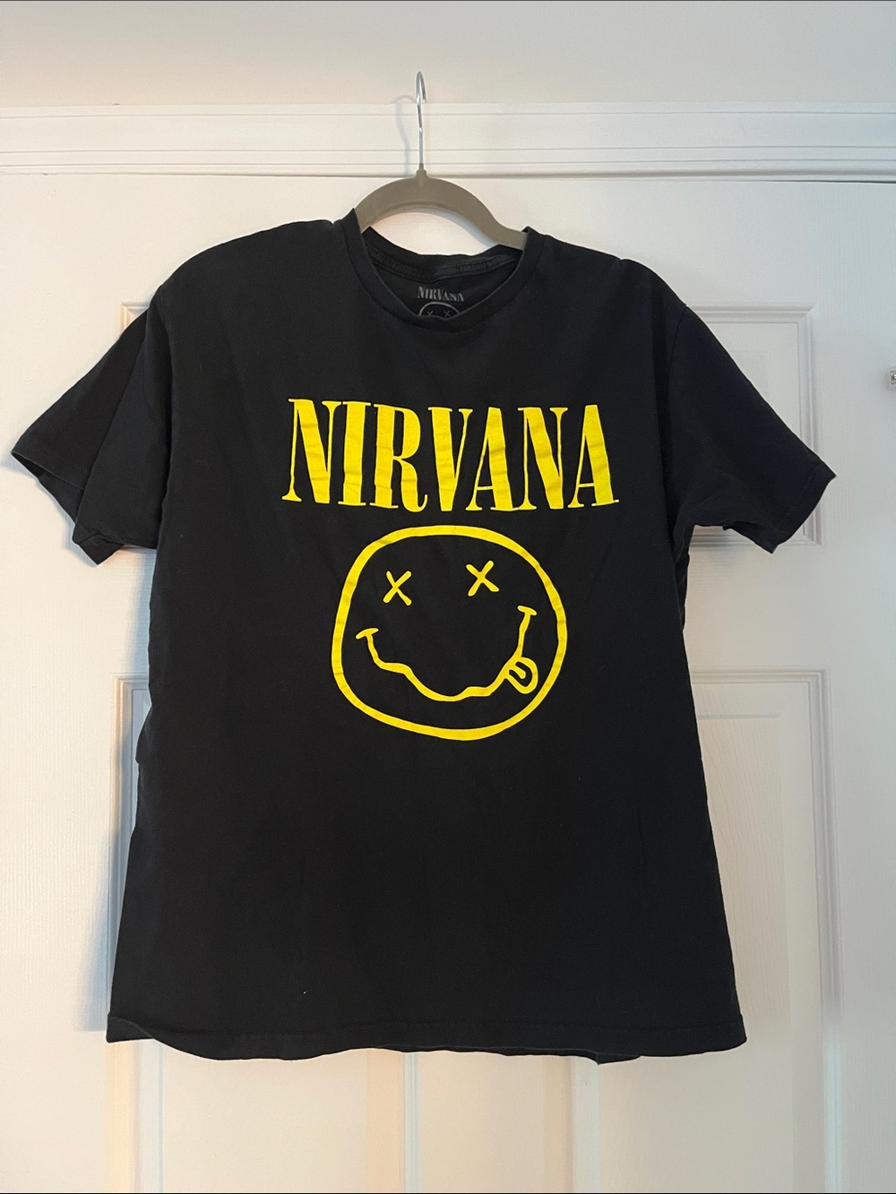 100% Cotton Nirvana Black T-Shirt